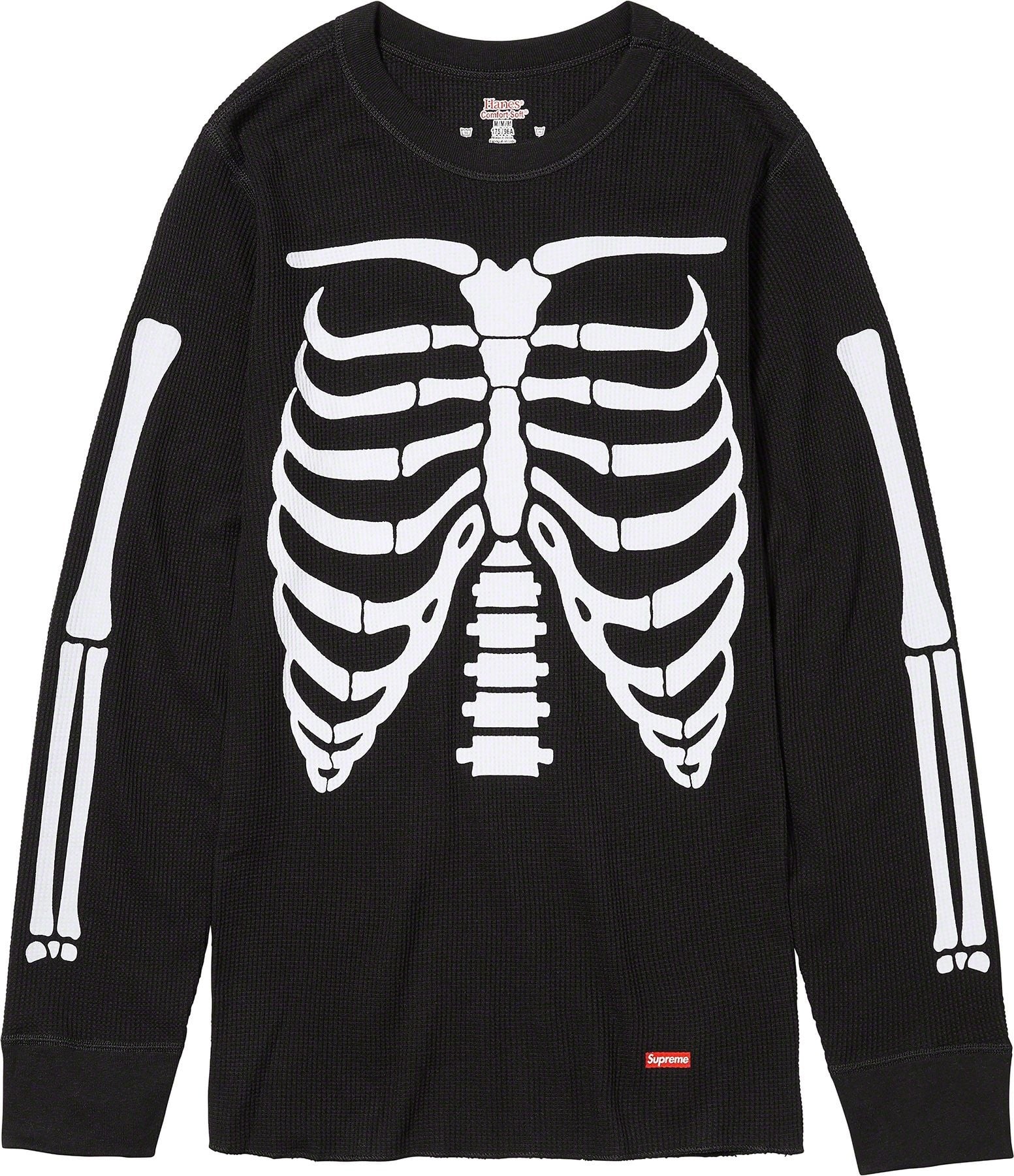 Supreme®/Hanes® Bones Thermal Crew (1 Pack) view 9